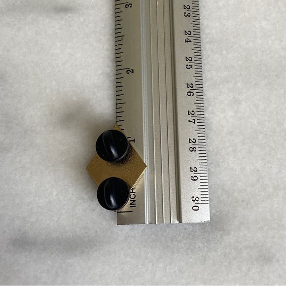 PUNKY PINS • Take Up Space Enamel Pin Boundaries Punk Goth Gold Tone Diamond - Picture 5 of 5